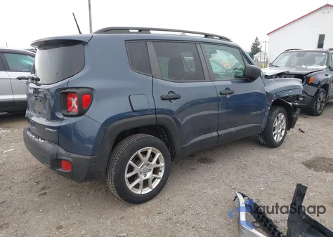 2019 Jeep Renegade Sport 4X4 из США, поврежденный, VIN ZACNJBAB9KPK67226